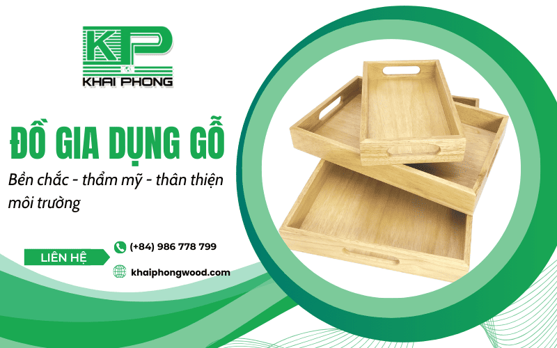 đồ gia dụng gỗ