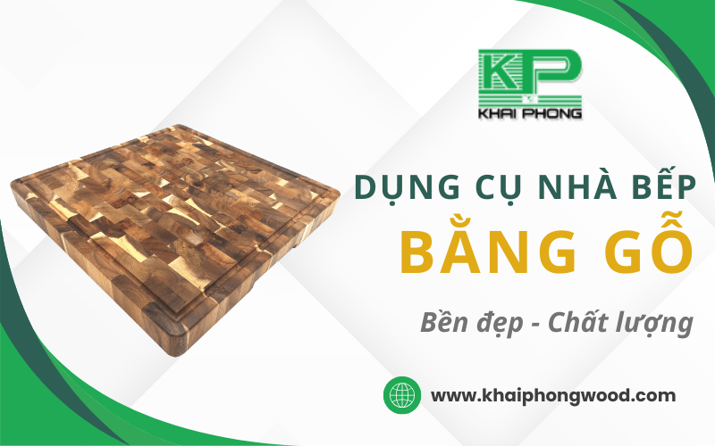 dụng cụ nhà bếp bằng gỗ