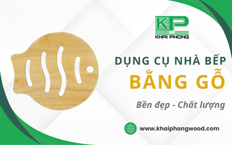 dụng cụ nhà bếp bằng gỗ