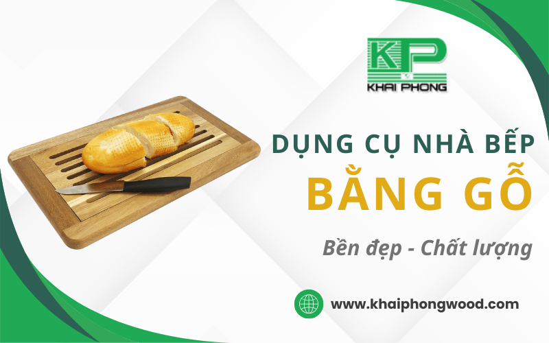 dụng cụ nhà bếp bằng gỗ