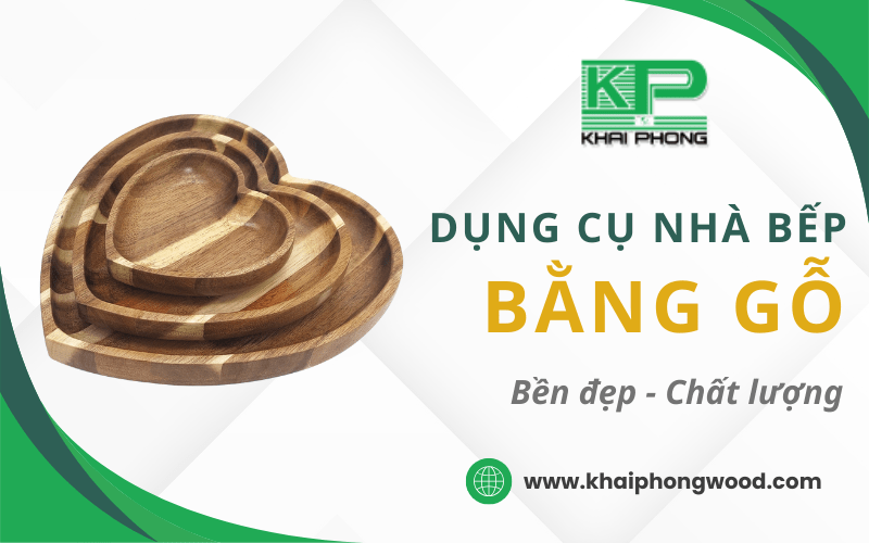 dụng cụ nhà bếp bằng gỗ