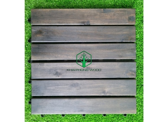 ACACIA FLOORING TILE 06 WOODEN SLAT